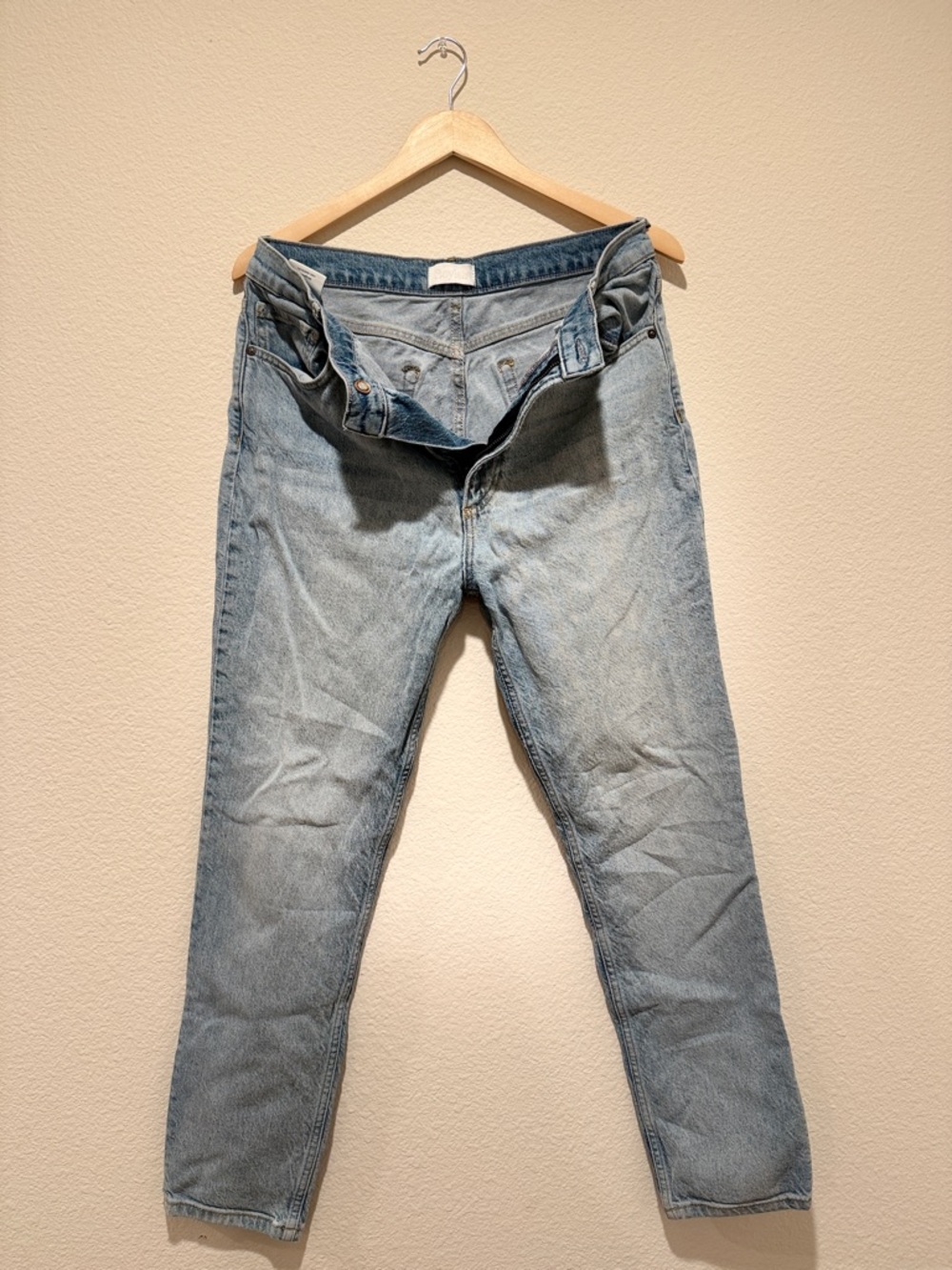 Boyish Light Blue Straight-Leg Women's Jeans